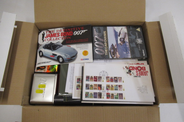 Modern day James Bond ephemera including Bond cars book Image