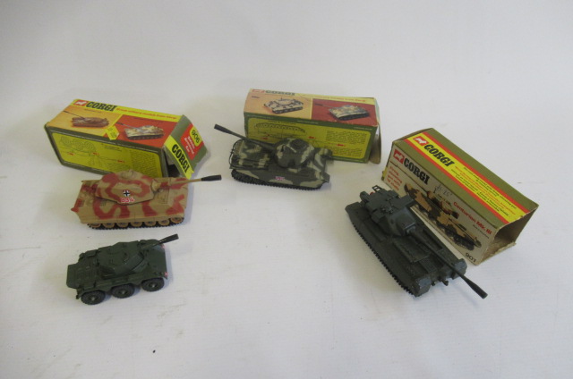 Corgi Tanks including Centurion Image