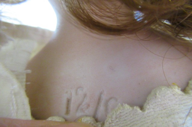 Two small bisque head dolls Image