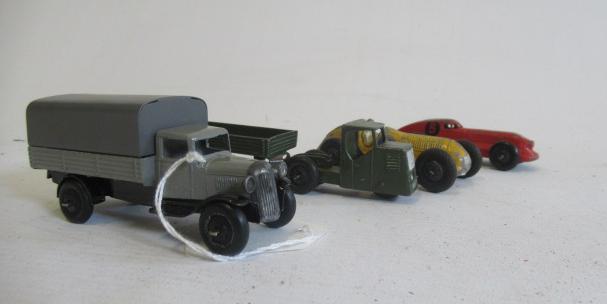 Dinky streamline race car Image