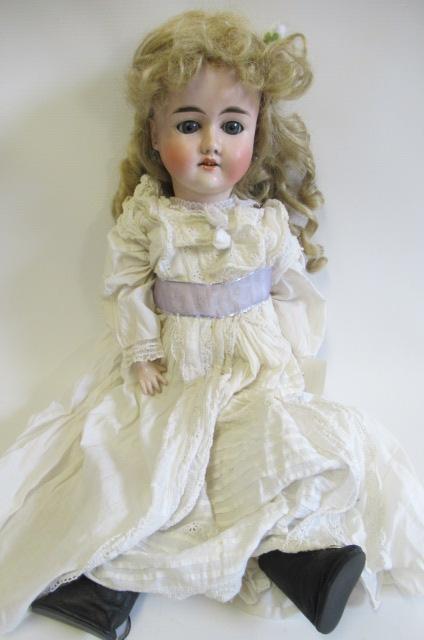 A Gebruder Knoch bisque socket head doll Image