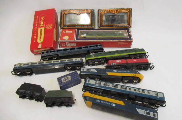 Playworn trains by Lima Image