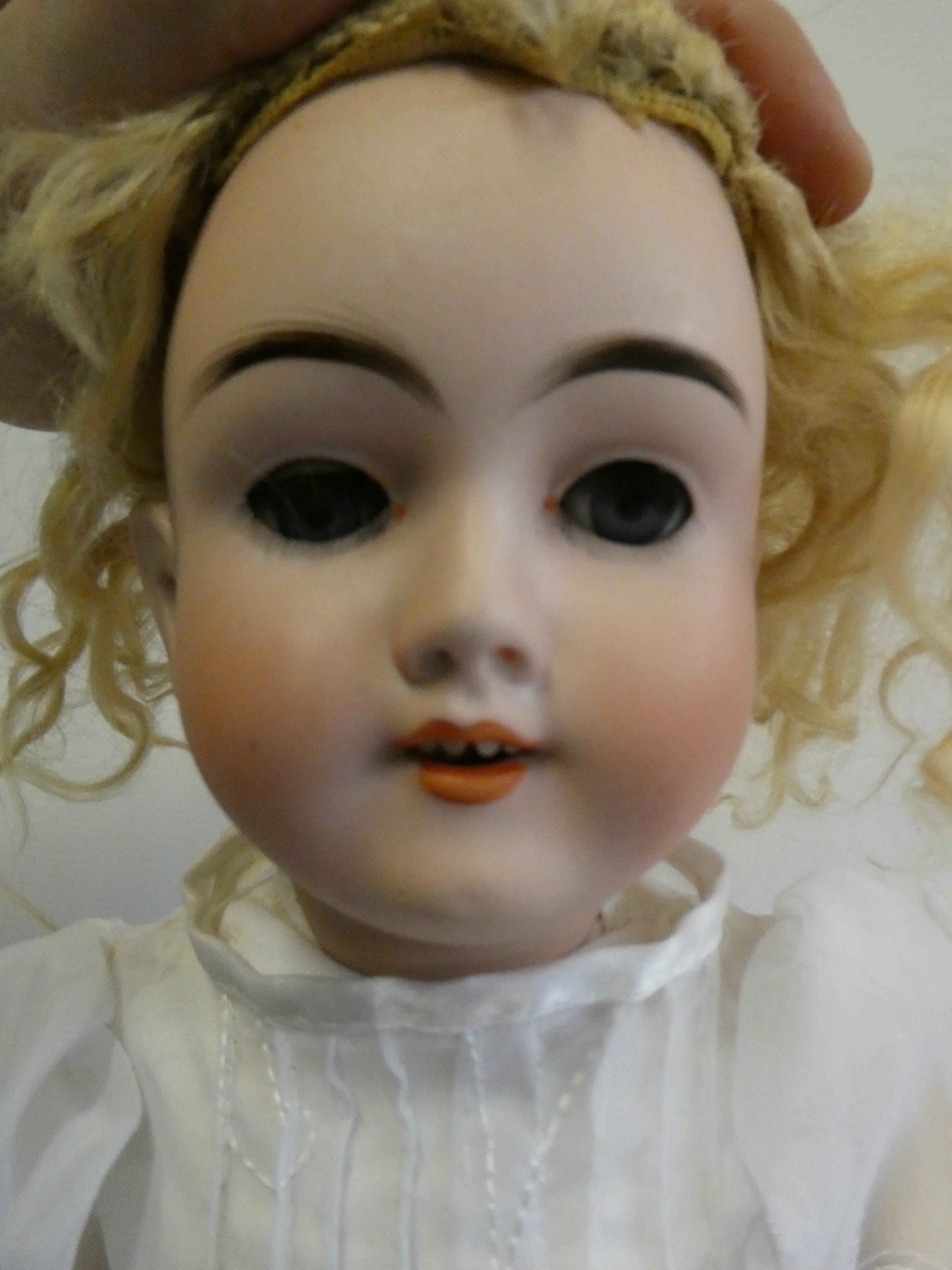 A Max Handwerck bisque socket head doll Image