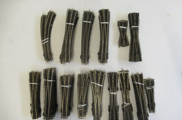 A large quantity of OO gauge points by Peco and Hornby Image