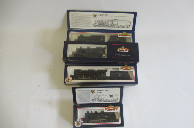 Four Bachmann locomotives Image