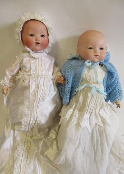 Two Armand Marseille baby dolls Image