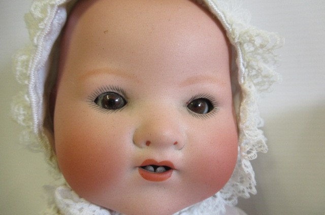 Two Armand Marseille baby dolls Image