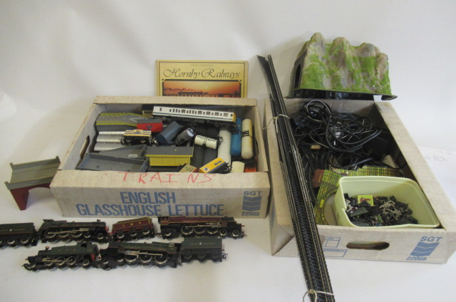 Unboxed Hornby locomotives and rolling stock including Princess Royal Image