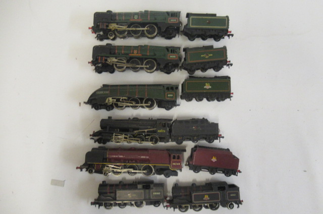 Unboxed Hornby Dublo 2-rail locomotives including Dorchester Image