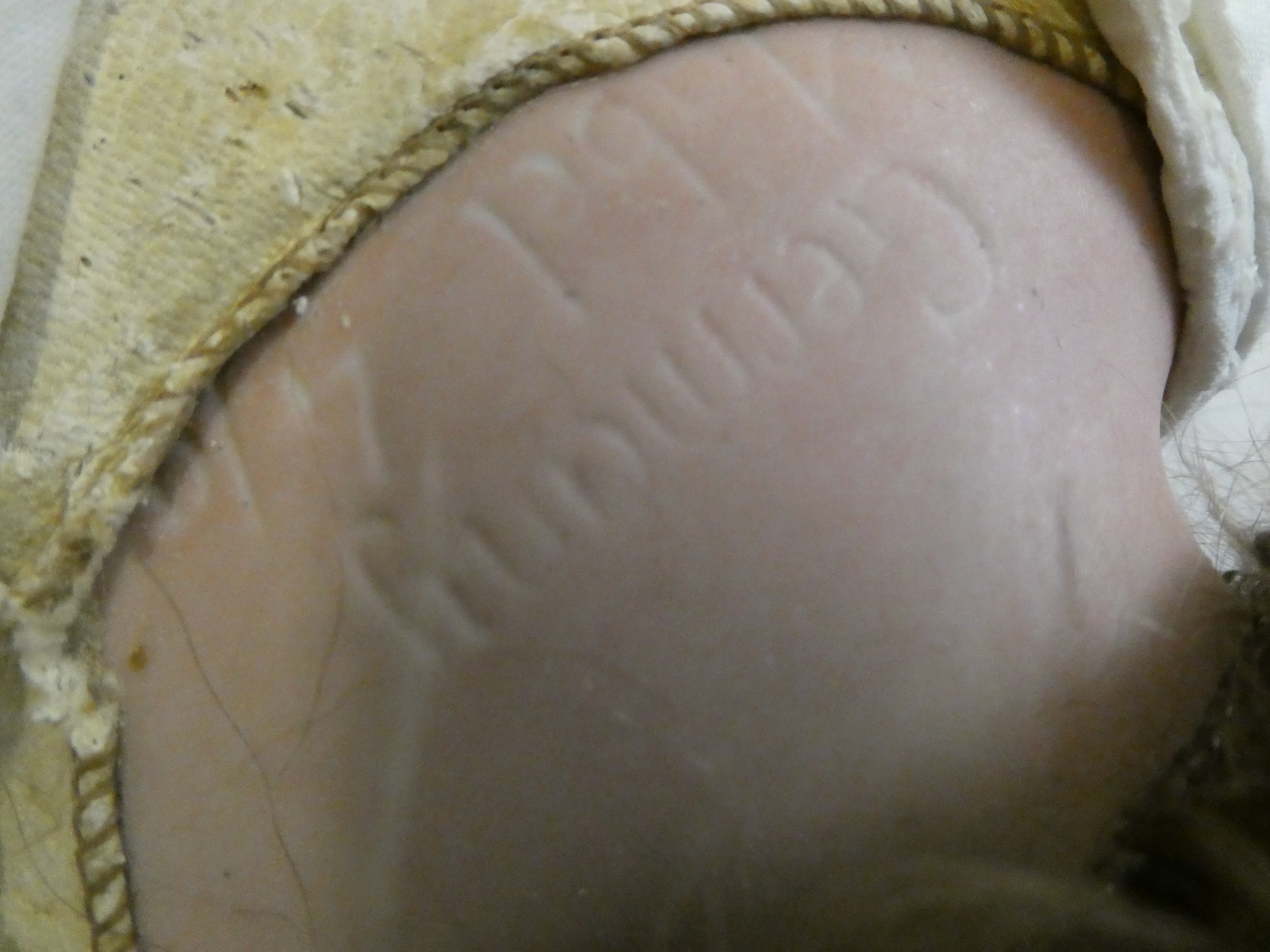 An Armand Marseille bisque shoulder head doll Image