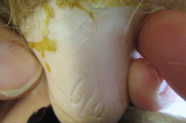 Three bisque head dolls Image