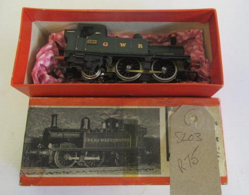 Kauskit built G.W.R. 14XX tank 1436 in green Image