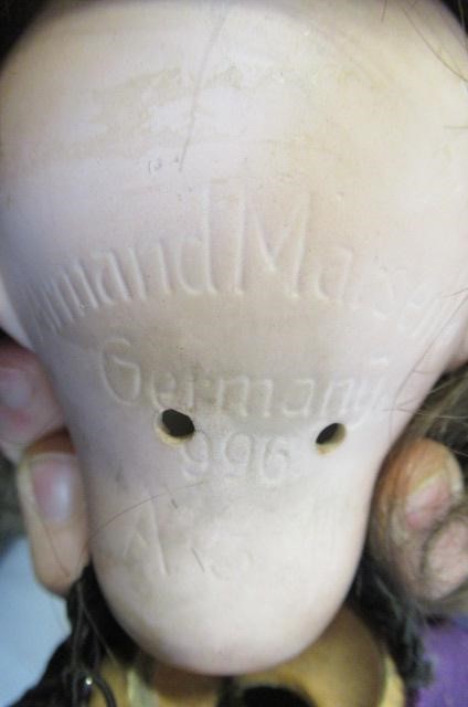 An Armand Marseille bisque socket head doll Image