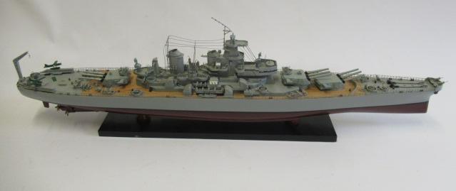 A well made model of the United States of America Navy Battleship Missouri Image