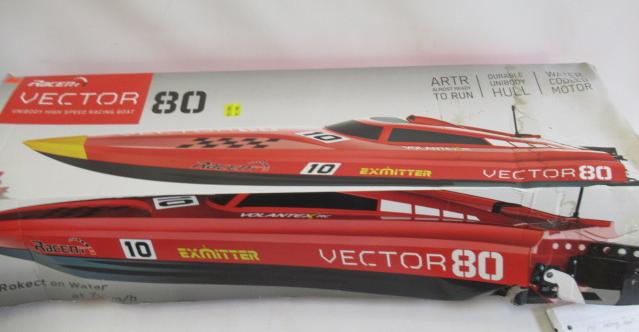 Vector 80 Speed Boat with R.C. equipment and instructions Image