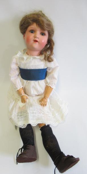 A German bisque socket head doll Image