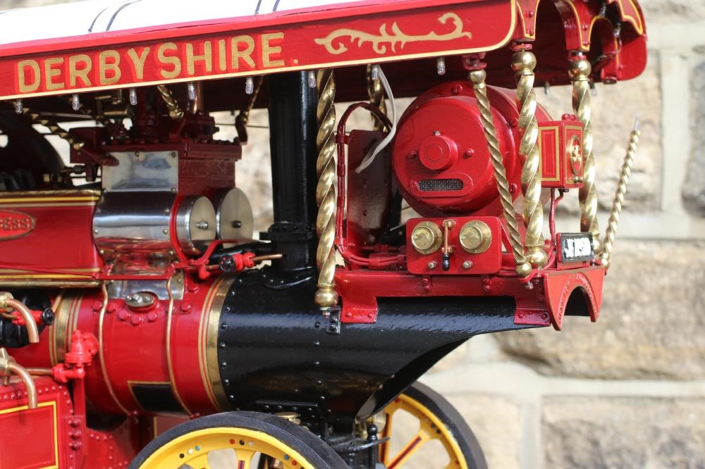 A 2" scale coal fired Fowler Showmans Traction Engine Image