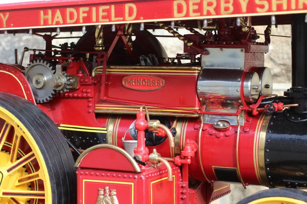 A 2" scale coal fired Fowler Showmans Traction Engine Image