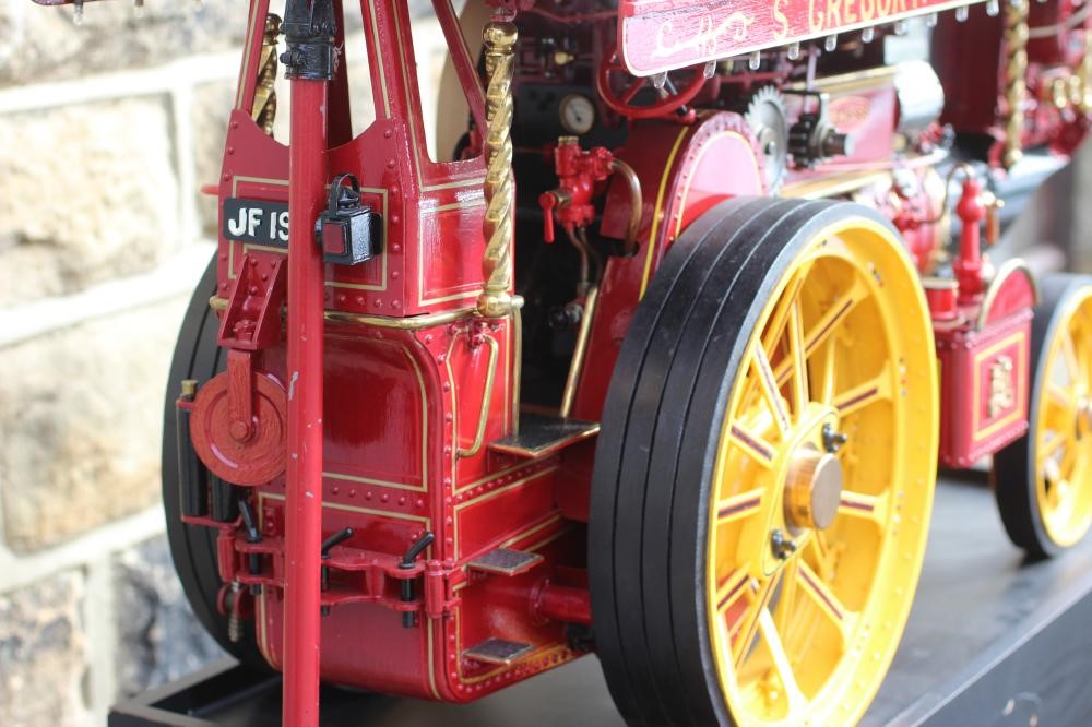 A 2" scale coal fired Fowler Showmans Traction Engine Image