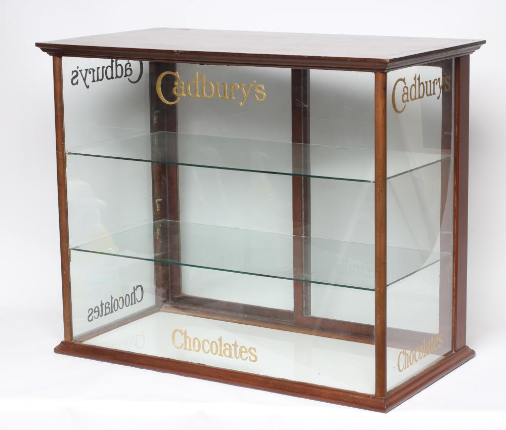 A fine quality Cadbury's Chocolate Shop display cabinet Image