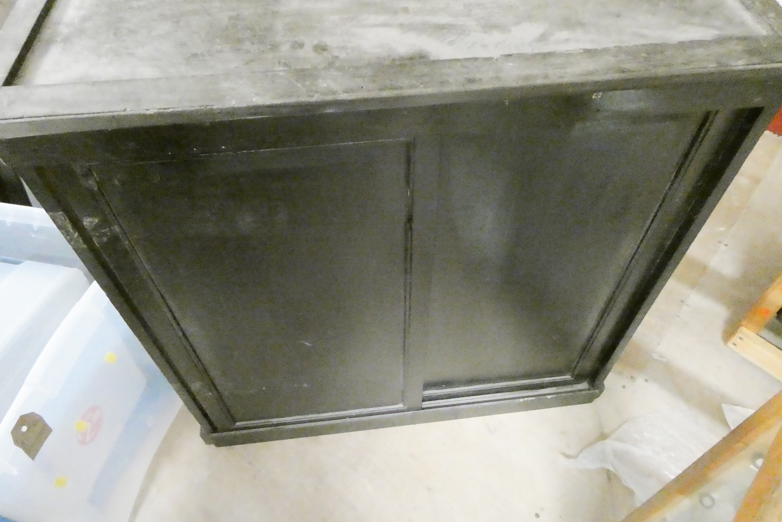 A pair of J S Fry & Sons Ltd shop display cabinets Image