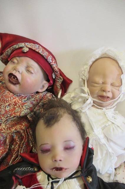 Six vampire dolls Image