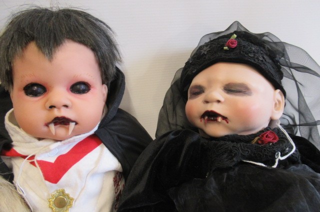 Six vampire dolls Image