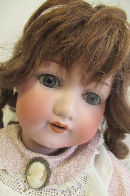 An Armand Marseille bisque socket head doll Image