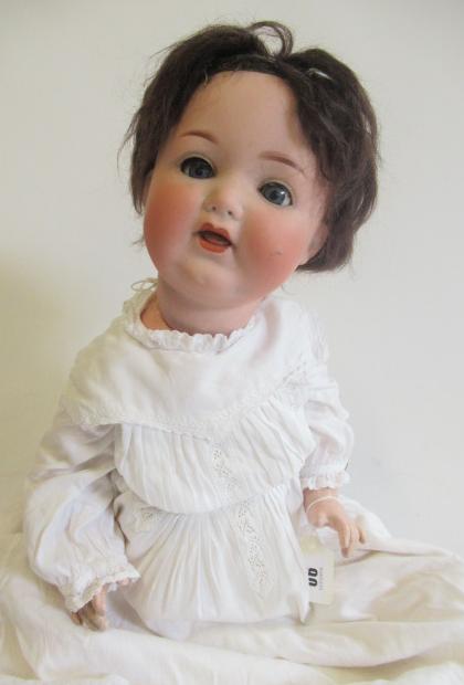 An Armand Marseille bisque socket head character doll Image