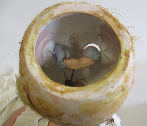 Three bisque head dolls Image