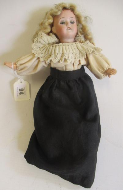 A William Goebel bisque socket head doll Image