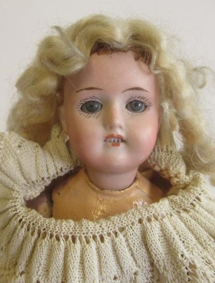 A William Goebel bisque socket head doll Image