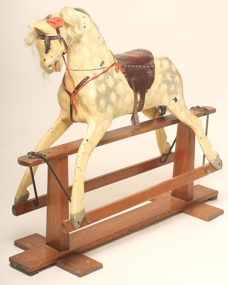 An early to mid 20th century rocking horse Image