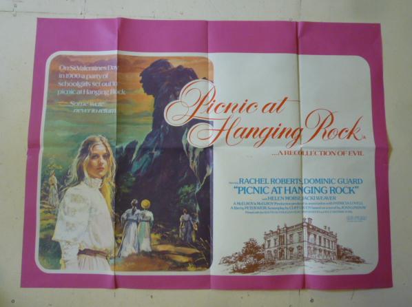 A cinema poster "Picnic at Hanging Rock" with Rachel Roberts Image