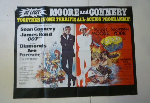 A cinema poster advertising two films Image