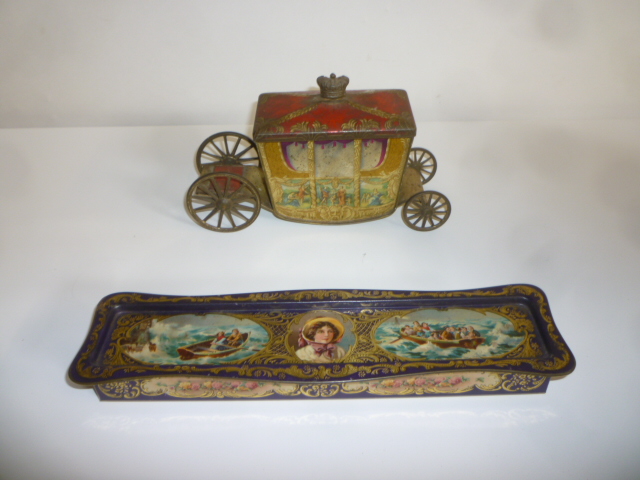 A Jacobs Biscuits Coronation Coach tin Image