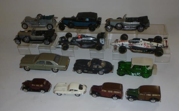 Four Franklin Mint Rolls Royce Image