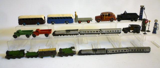 Eighteen Dinky cars Image