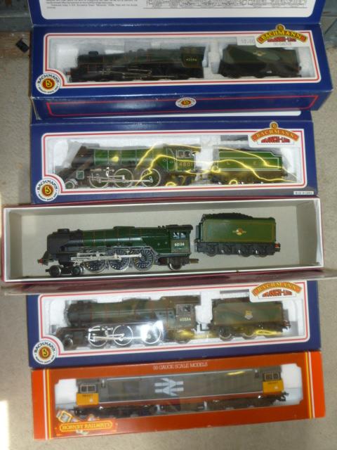 Five locomotives comprising Bachmann Image