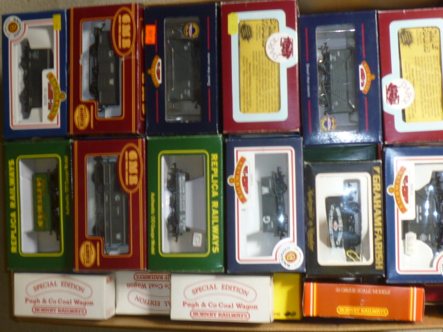 Approximately seventy five goods wagons by Hornby Image