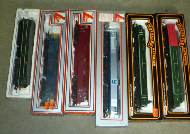 Six locomotives comprising Mainline 2X Type 4 diesel Image