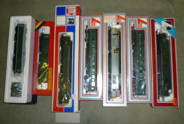Six diesel locomotives comprising Bachmann Class 24 Image
