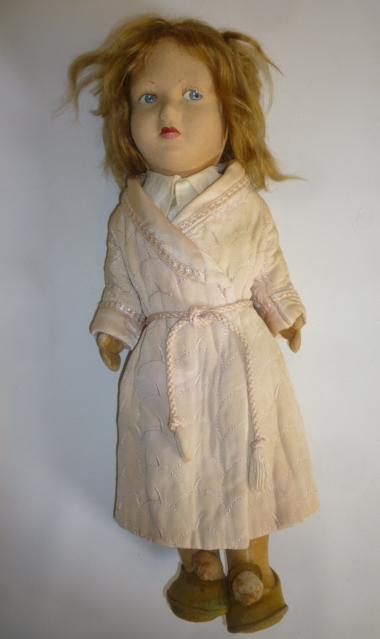 A Farnell Alpha Toys with painted felt covered head Image