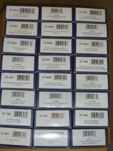 Forty eight Bachmann goods wagons including private owner coal trucks Image