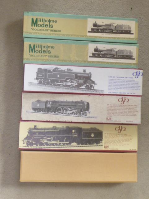 Six OO gauge locomotive kits comprising D.J.H. Class 7 Image