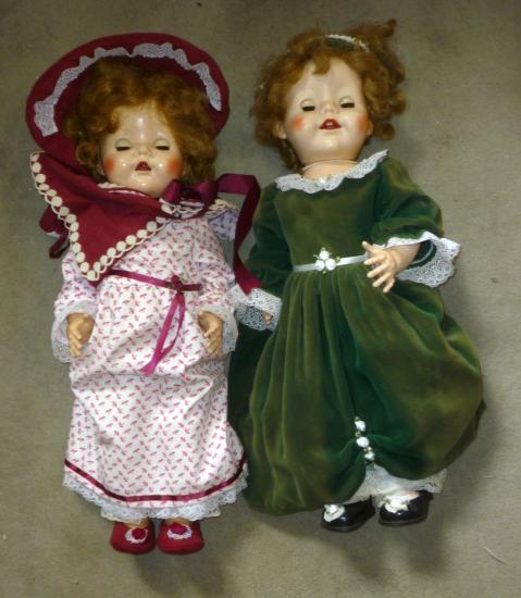 A Pedigree plastic walking doll with sleeping eyes Image