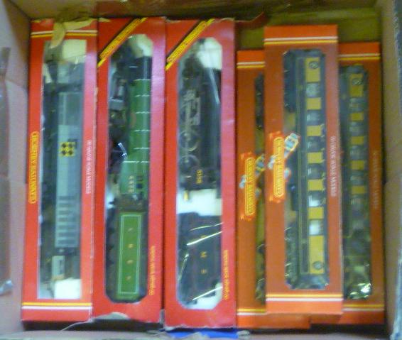 Three Hornby locomotives L.M.S. 4-6-0 Black Five Image