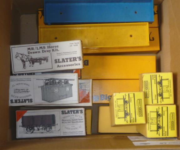 Eleven Triang Big-Big Train goods wagons including bogie gondola wagons Image