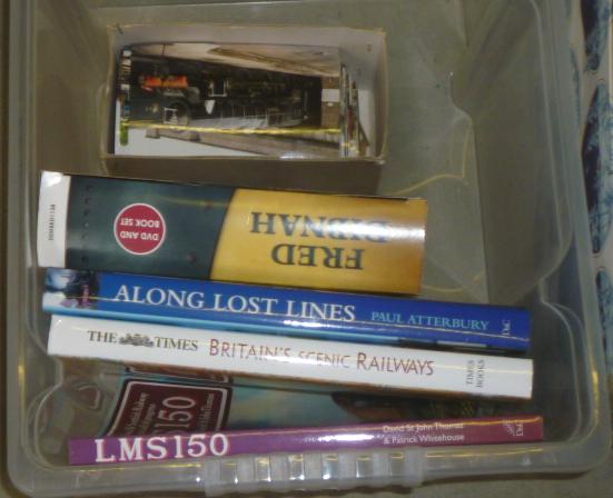 Three various volumes of books on Railways Image