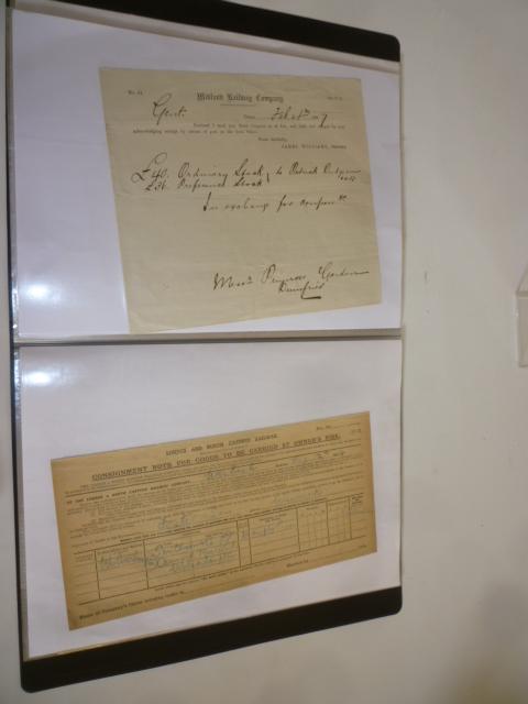 An album of Railway ephemera from L.N.E.R. Image